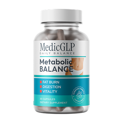 MedicGLP Metabolic Balance — flacon de 30 capsules